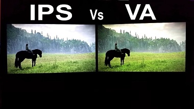 تفاوت پنل IPS با پنل VA